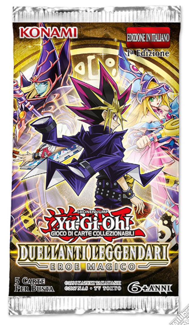 Yu-Gi-Oh! - Legendary Duelist Magical Hero - Busta 5 Carte gioco
