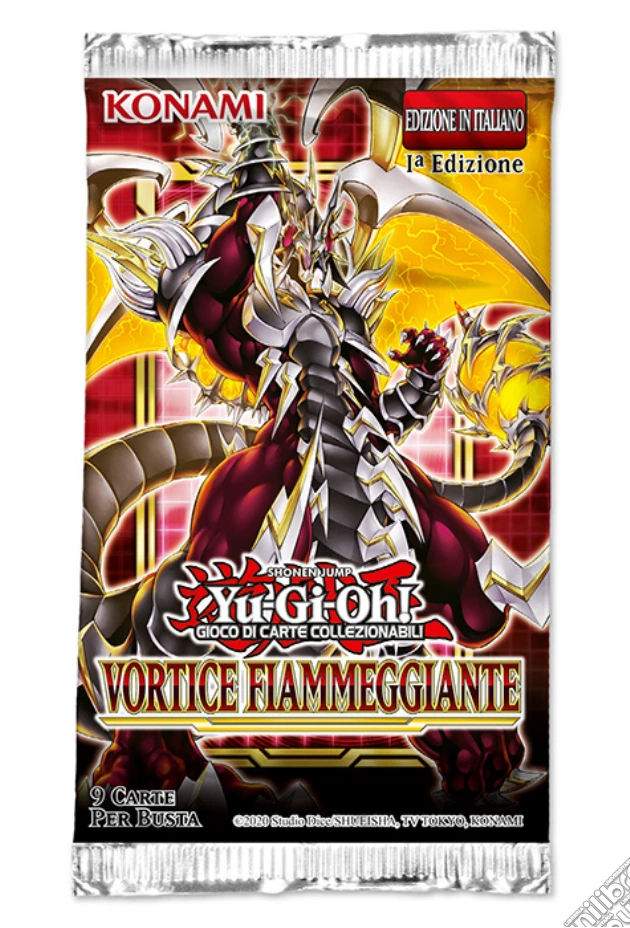 Yu-Gi-Oh! Vortice Fiammeggiante Busta gioco di CAR