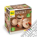Erzi: Set Di Pentole Da Cucina Nature giochi