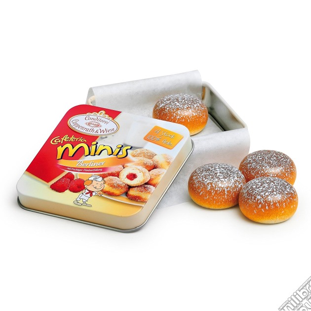 Erzi 13205 - Mini Krapfen In Scatoletta Di Metallo gioco di Erzi