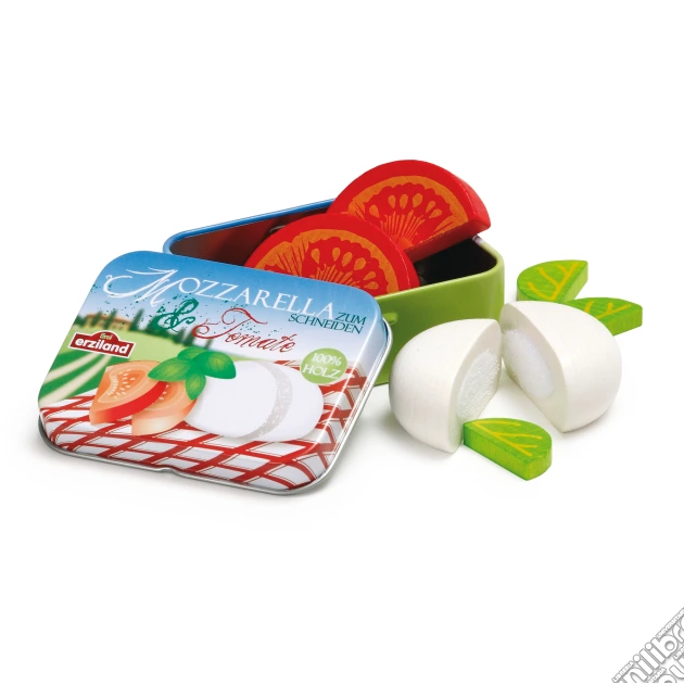 Erzi 17045 - Mozzarella E Pomodoro In Scatoletta Di Metallo gioco di Erzi
