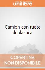 Camion con ruote di plastica giochi