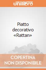 Piatto decorativo «Rattan» giochi