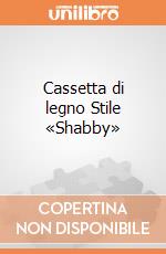 Cassetta di legno Stile «Shabby» giochi
