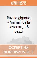Puzzle gigante «Animali della savana», 48 pezzi giochi