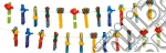Set Mollette Animali giochi