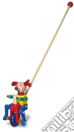 Clown  «Ciuffo Rosso» da spingere giochi
