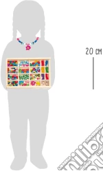 Scatola in legno da infilo giochi