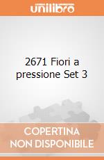 2671 Fiori a pressione Set 3 giochi