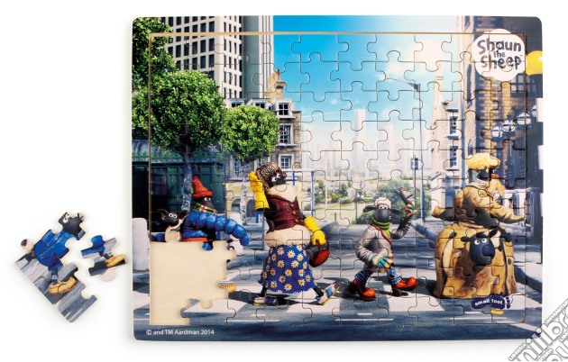 Puzzle "Abbey Road" di Shaun - Vita da Pecora  gioco