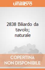 2838 Biliardo da tavolo; naturale giochi