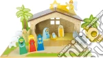Set giochi Presepe in legno  giochi