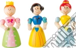 Display figure in legno flessibili Principesse  giochi