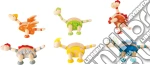 Display figure in legno flessibili Dinosauri  giochi