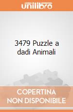 3479 Puzzle a dadi Animali giochi