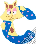 Lettera C in legno con animali giochi