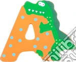 Lettera A in legno con animali giochi