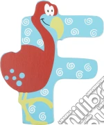 Lettera F in legno con animali giochi
