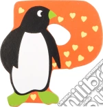 Lettera P in legno con animali giochi