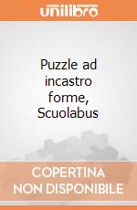 Puzzle ad incastro forme, Scuolabus giochi