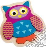 Puzzle in legno Civetta giochi