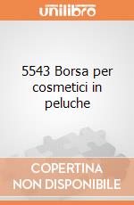 5543 Borsa per cosmetici in peluche