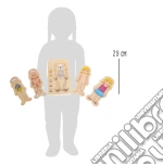 Puzzle a strati Anatomia Ragazza giochi