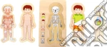 Puzzle a strati Anatomia Ragazzo giochi