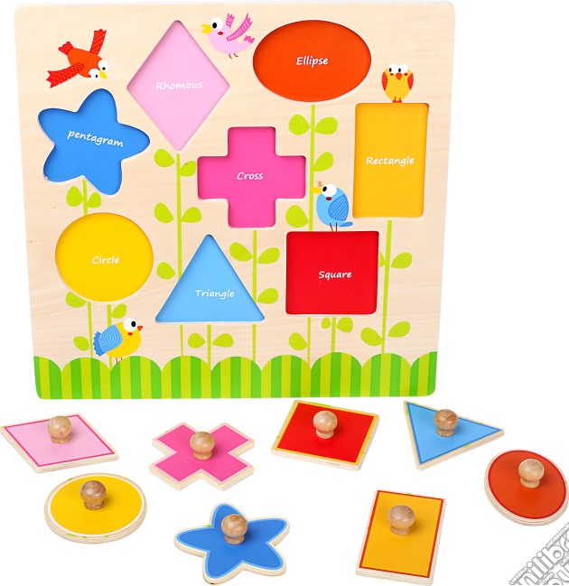 Puzzle forme Inglese gioco