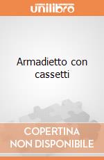 Armadietto con cassetti giochi
