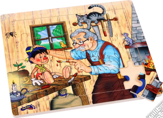 Puzzle con cornice “Officina di Geppetto” gioco