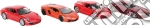 Display Vetture sportive rosse  giochi