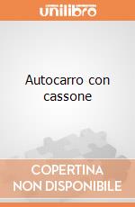 Autocarro con cassone giochi