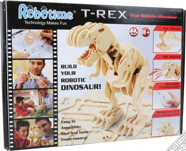 Set costruzioni Dinosauro robot T-Rex con telecomando gioco