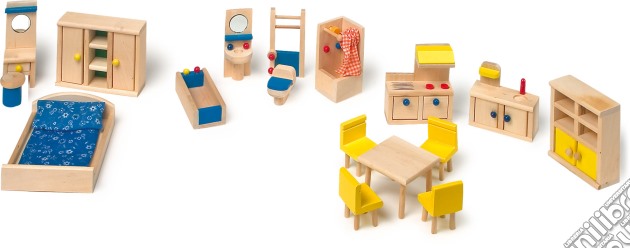 Mobili per casetta delle bambole con cucina gioco