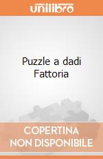 Puzzle a dadi Fattoria giochi