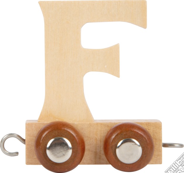 Lettera F trenino in legno gioco