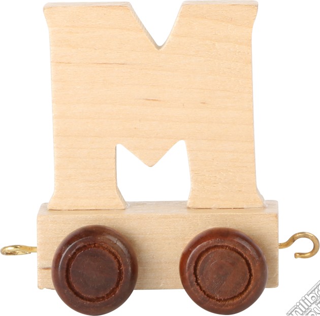 Lettera M trenino in legno gioco