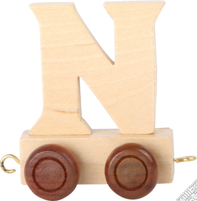 Lettera N trenino in legno gioco
