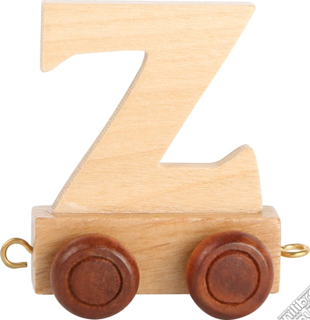Lettera Z trenino in legno gioco