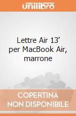 Lettre Air 13' per MacBook Air, marrone giochi