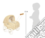 Carrozzina per bambole Vintage, beige giochi