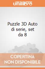 Puzzle 3D Auto di serie, set da 8