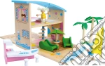 Casetta per le vacanze nella valigia giochi