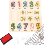 Timbri e puzzle Matematica giochi
