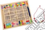 Lettere e perline da infilare in scatola giochi