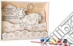 Disegni in legno da colorare “Fattoria” giochi