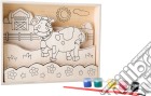 Disegni in legno da colorare “Fattoria” giochi