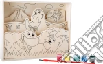 Disegni in legno da colorare “I miei primi dinosauri” giochi