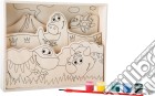 Disegni in legno da colorare “I miei primi dinosauri” giochi